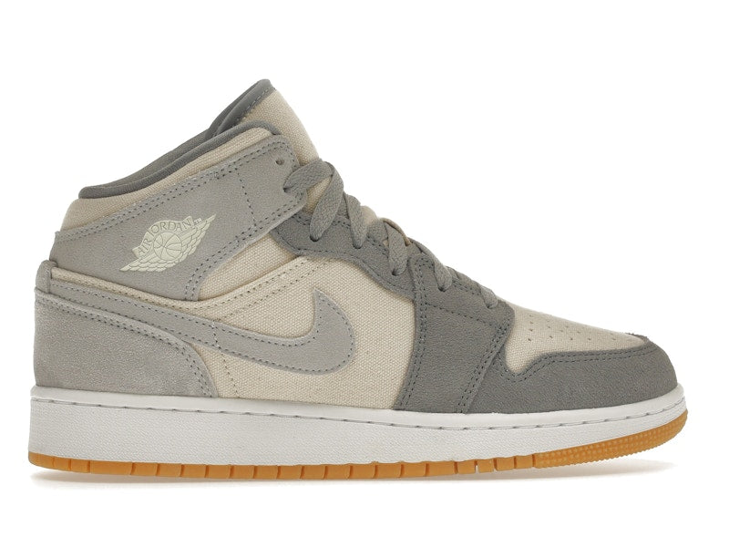 Jordan 1 Mid SE Coconut Milk Particle Grey (GS)