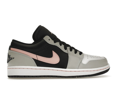 Jordan 1 Low Black Grey Pink