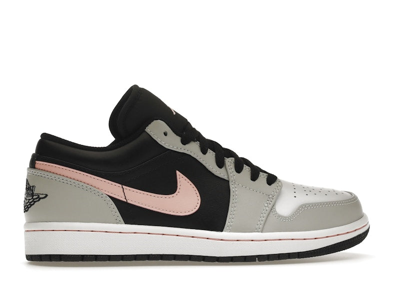 Jordan 1 Low Black Grey Pink