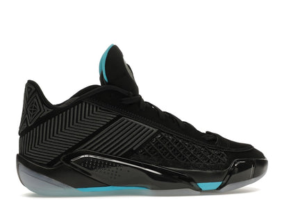 Jordan 38 Low Black Gamma Blue (Translucent Sole)
