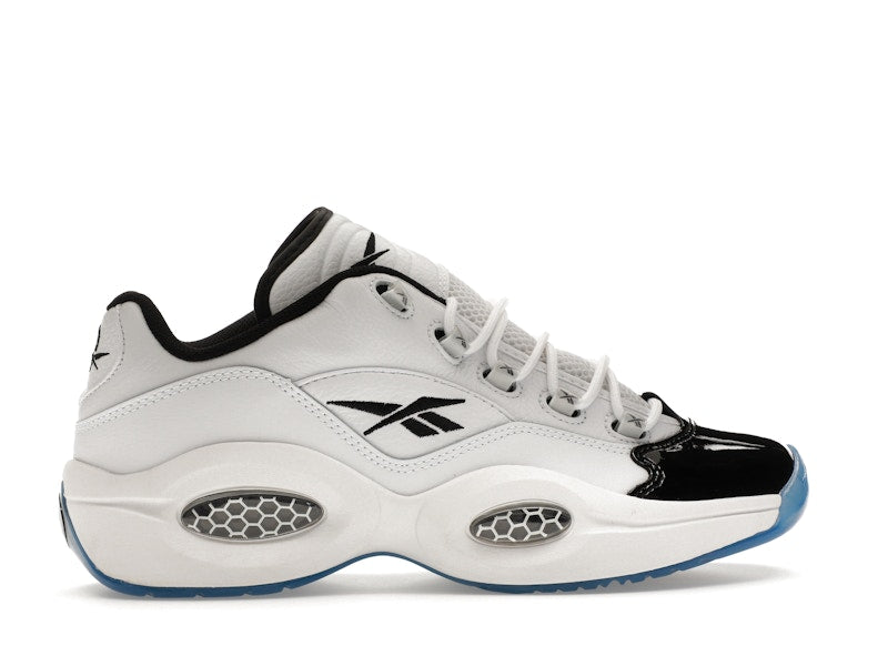 Reebok Question Low White Black Toe
