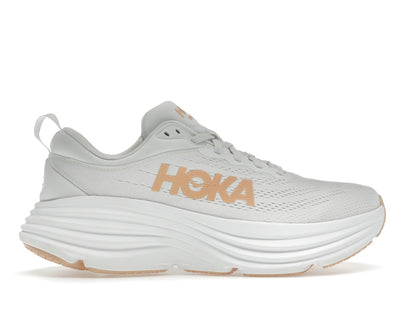 Hoka One One Bondi 8 White Cantaloupe (Women's)