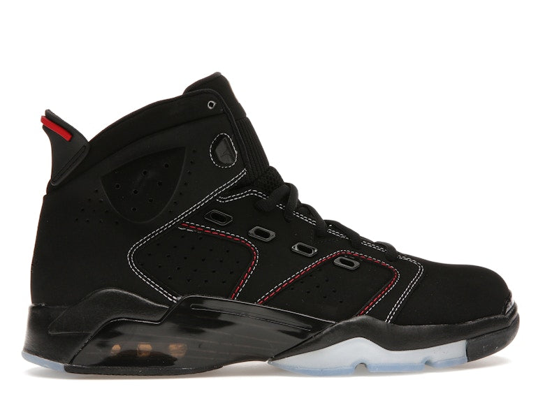 Jordan 6-17-23 Black White Red Contrast Stitching