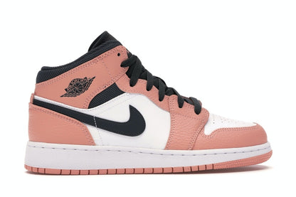 Jordan 1 Mid Pink Quartz (GS)