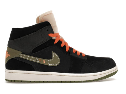 Jordan 1 Mid SE Craft Anthracite Light Olive