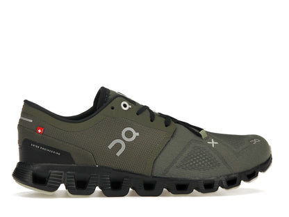 On Running Cloud X 3 Olive Reseda