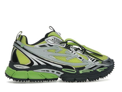 OFF-WHITE Be Right Back Silver Green Fluo