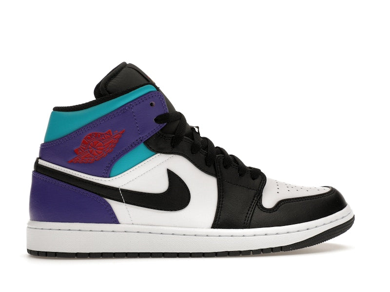 Jordan 1 Mid Court Purple Tropical Twist