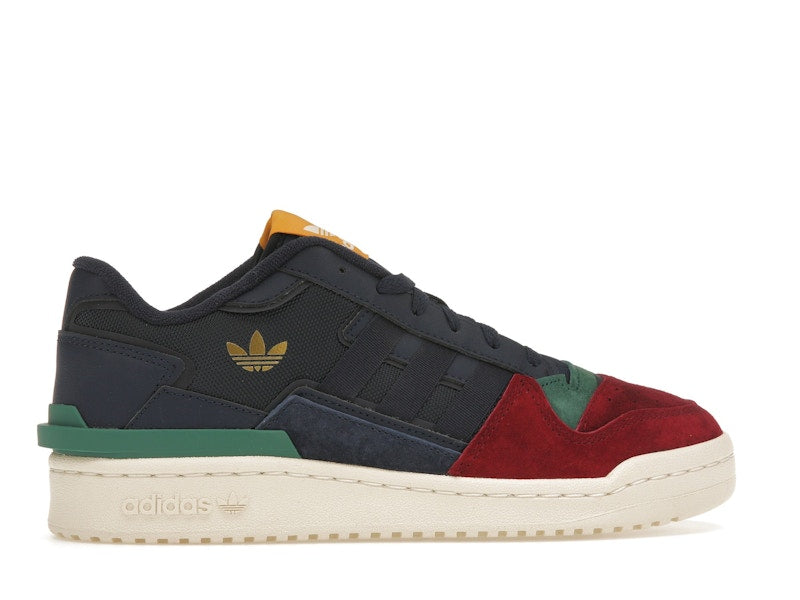 adidas Forum Exhibit Low 2.0 Collegiate Navy Burgundy Green
