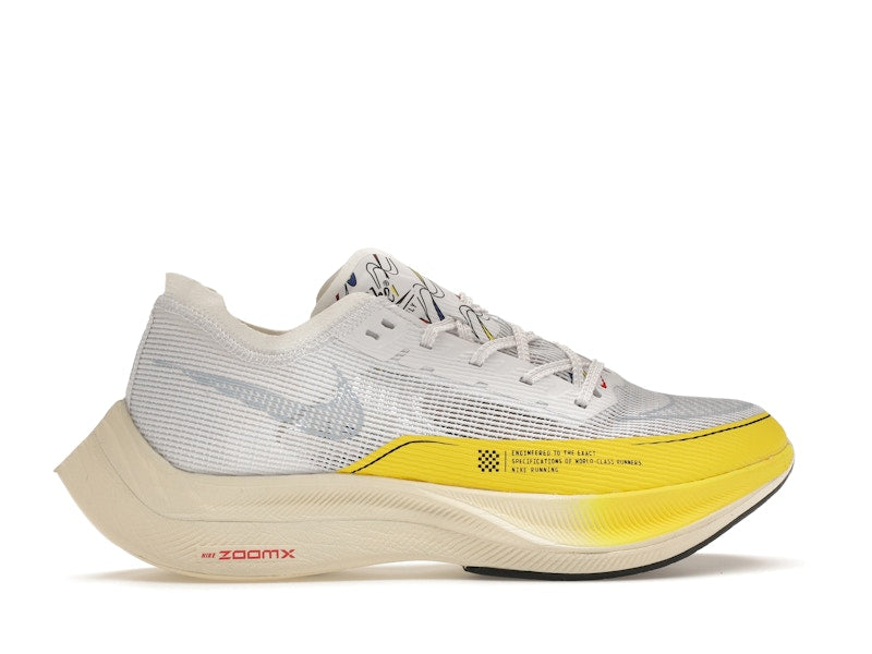 Nike ZoomX Vaporfly Next% 2 White Yellow Strike (Women's)