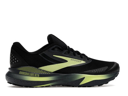 Brooks Adrenaline GTS 24 Weatherized Black Ebony New Yellow