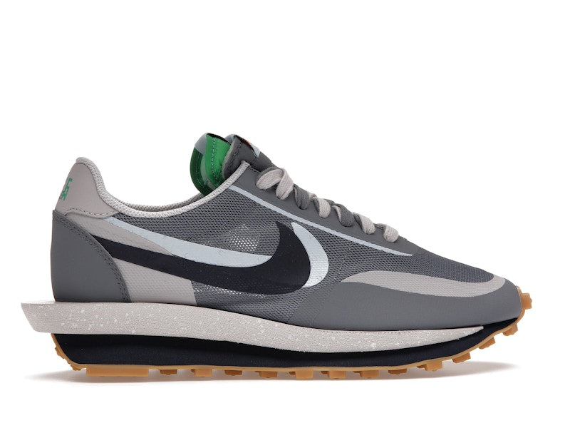 Nike LD Waffle sacai CLOT Kiss of Death 2 Cool Grey (NTWRK Special Packaging)