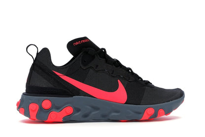 Nike React Element 55 Black Solar Red