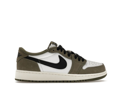 Jordan 1 Retro Low OG Medium Olive (GS)