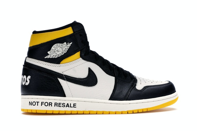 Jordan 1 Retro High Not for Resale Varsity Maize