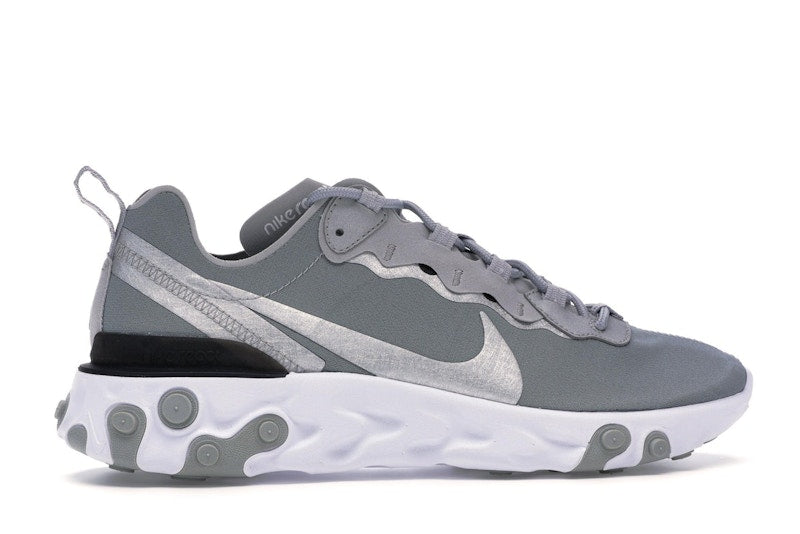 Nike React Element 55 Silver