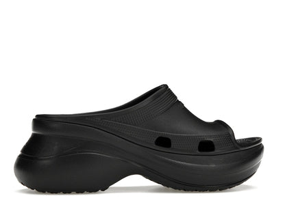 Balenciaga x Crocs Pool Slide Sandals Black (Women's)