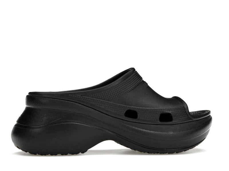 Balenciaga x Crocs Pool Slide Sandals Black (Women's)