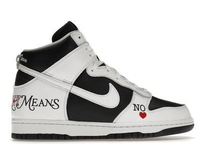 Nike SB Dunk High Supreme By Any Means Black