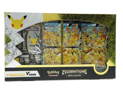 Pokémon TCG 25th Anniversary Celebrations Pikachu V Union Special Collection Box