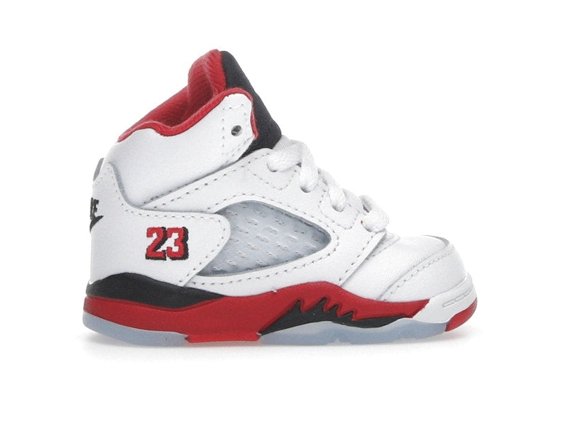 Jordan 5 Retro Fire Red Black Tongue (2025) (TD)