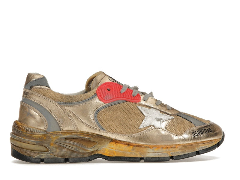 Golden Goose Dad-Star White Red Silver Grey