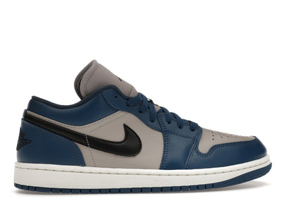 Jordan 1 Low French Blue College Grey (Women's)