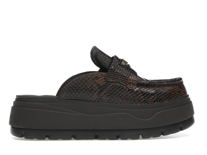 Jordan Mule Croc Velvet Brown (Women's)