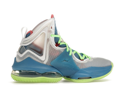Nike LeBron 19 Dutch Blue Lime Glow (GS)