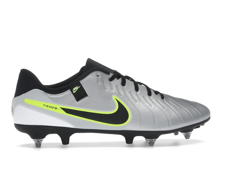 Nike Tiempo Legend 10 Academy SG-Pro AC Metallic Silver Volt Black