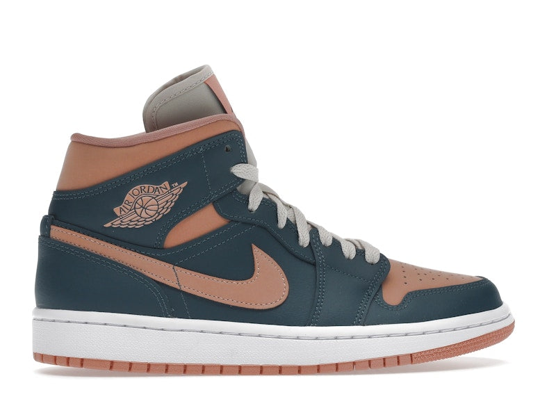 Jordan 1 Mid Dark Teal Green (Women's)