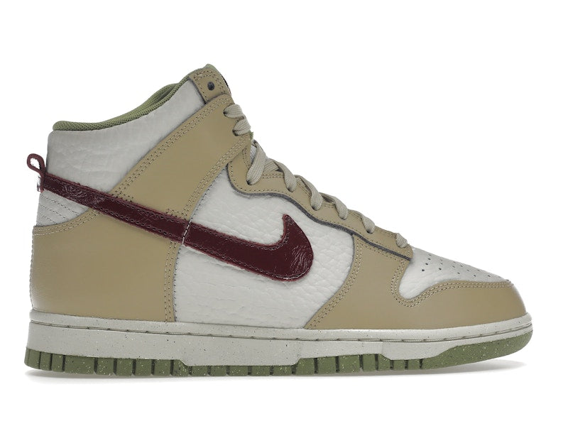 Nike Dunk High Tumbled Tan White Brown (Women's)
