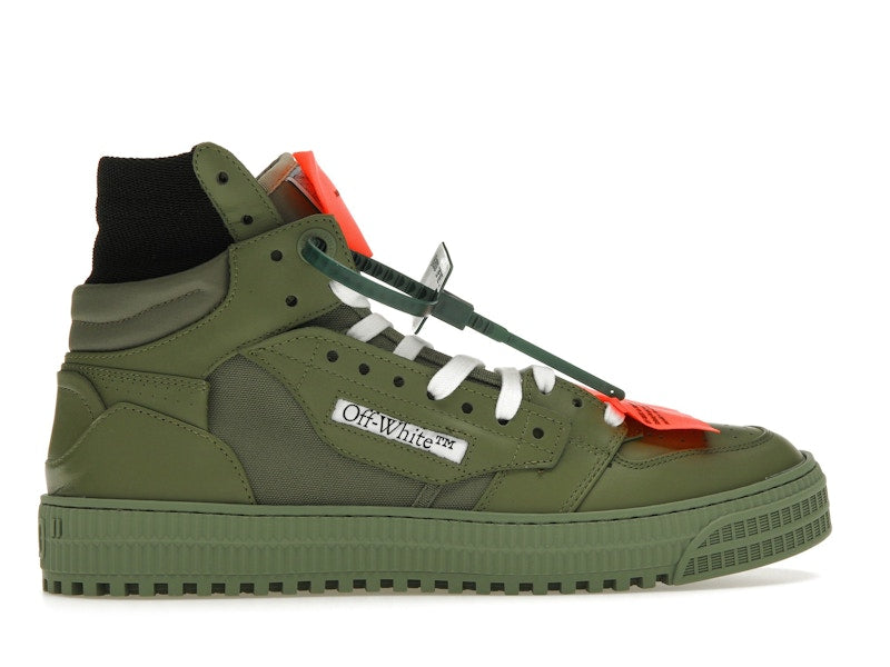 OFF-WHITE Off Court 3.0 Military Green Fuschia
