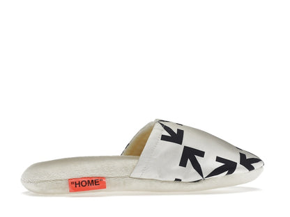 OFF-WHITE Arrow Pattern Slippers White/Black