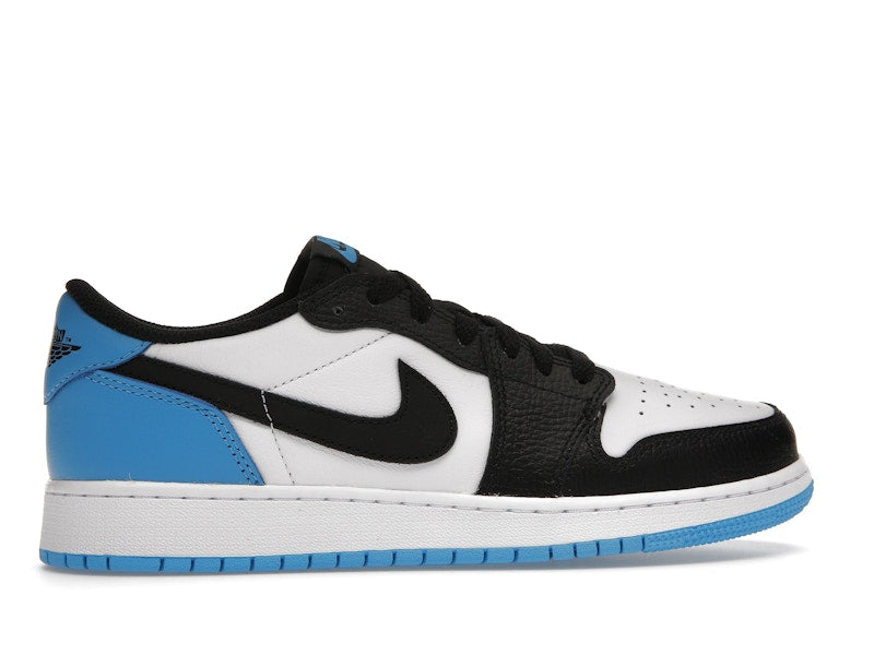 Jordan 1 Retro Low OG Black Dark Powder Blue (GS)