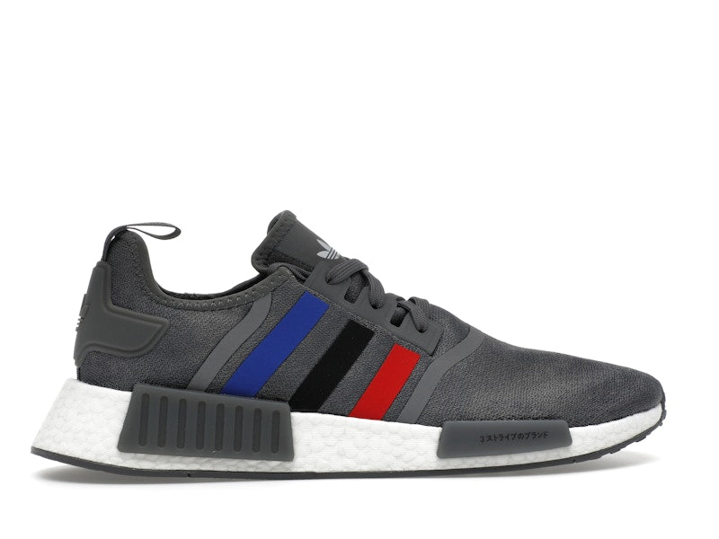 adidas NMD R1 Grey Better Scarlet Core Black