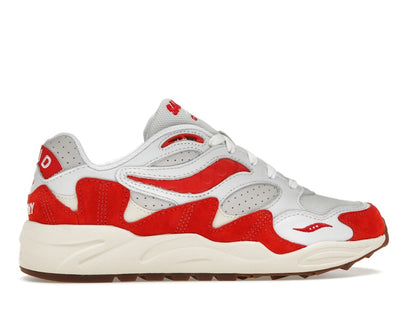 Saucony Grid Shadow 2 Ivy Prep White Red