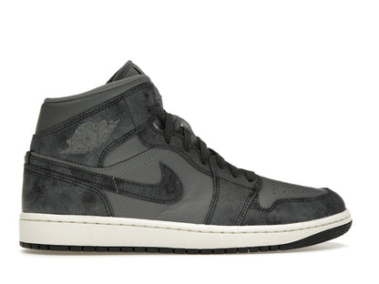 Jordan 1 Mid Distressed Smoke Grey (Women's)