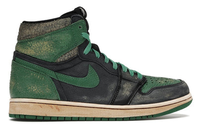 PHILLLLLTHY Aged Jordan 1 Retro High Pine Green Black DropX
