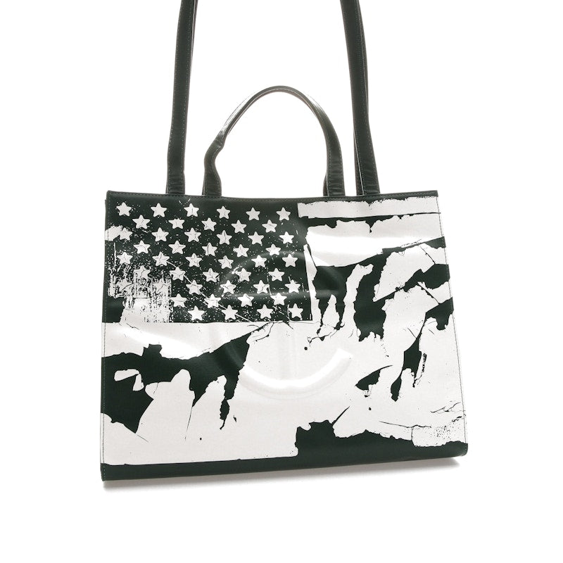 Telfar Flag Bag Medium Green/White