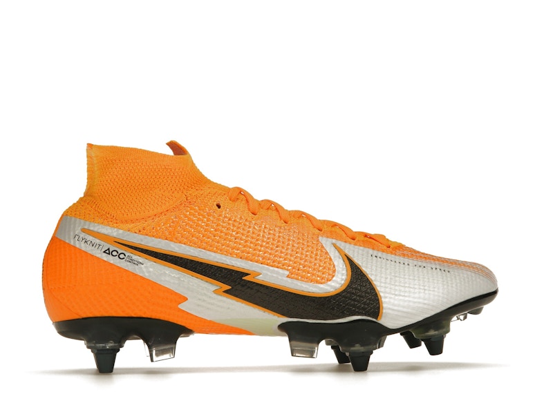 Nike Mercurial Superfly 7 Elite SG-PRO Anti-Clog Traction Laser Orange