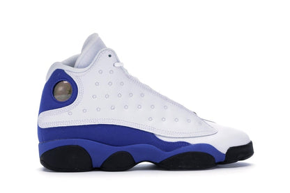 Jordan 13 Retro White Hyper Royal Black (GS)