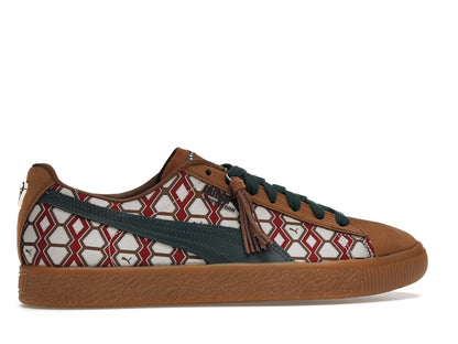 Puma Clyde Tassle Dapper Dan Frair Brown