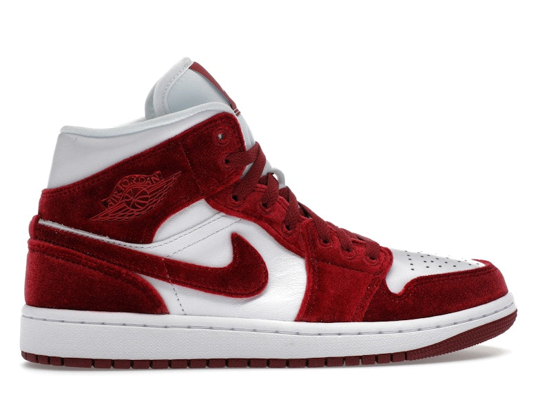 Jordan 1 Mid SE Red Velvet (Women's)