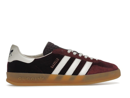 adidas x Gucci Gazelle Burgundy Velvet