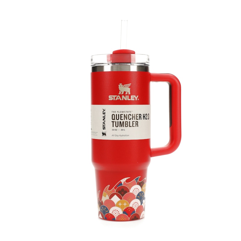 Stanley The Lunar New Year Limited Edition Flowstate Quencher 30oz Tumbler Red Dragon