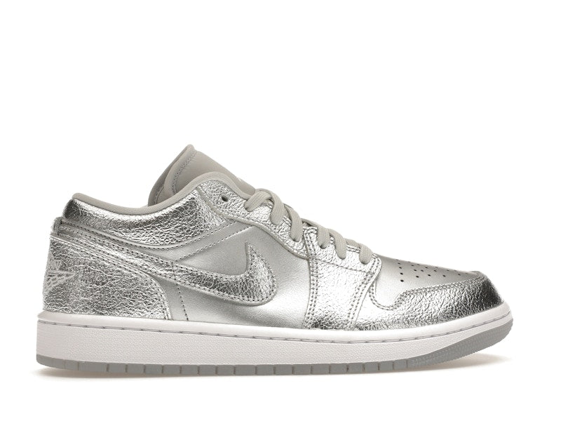 Jordan 1 Low SE Metallic Silver (Women's)