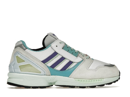 adidas ZX 8000 White Purple Aqua