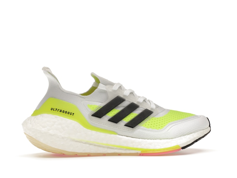 adidas Ultra Boost 21 White Solar Green (Women's)