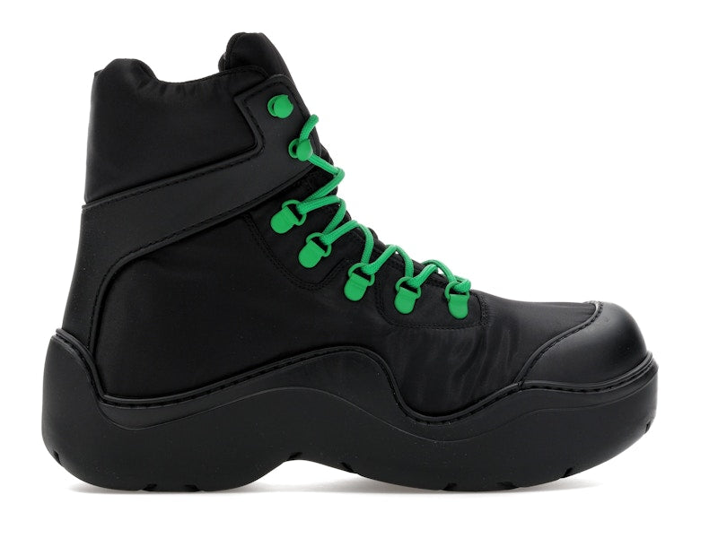Bottega Veneta Puddle Bomber Black Green